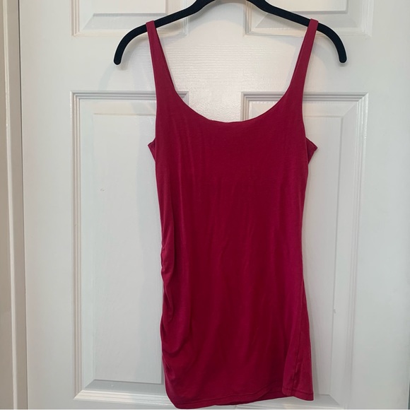 American Eagle Outfitters Pink Ruffle Bust Tank - Picture 9 of 13